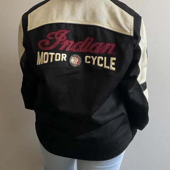 Indian Motorcycle Mesh Lightweight Riding Jacket - Picture 3 of 9